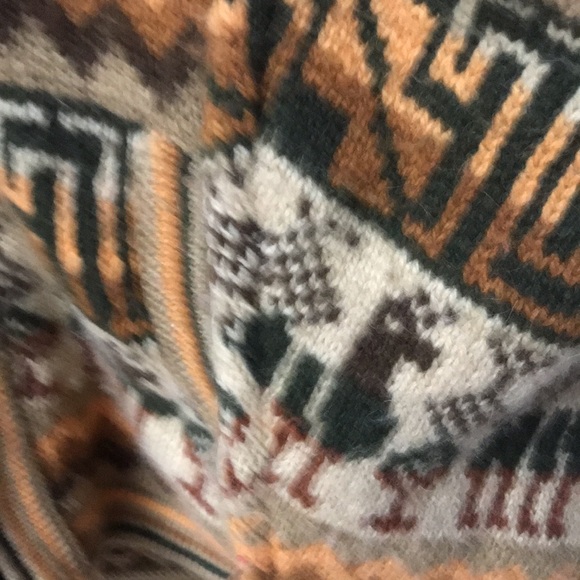 Alpaca zip hooded cardigan - Picture 6 of 8